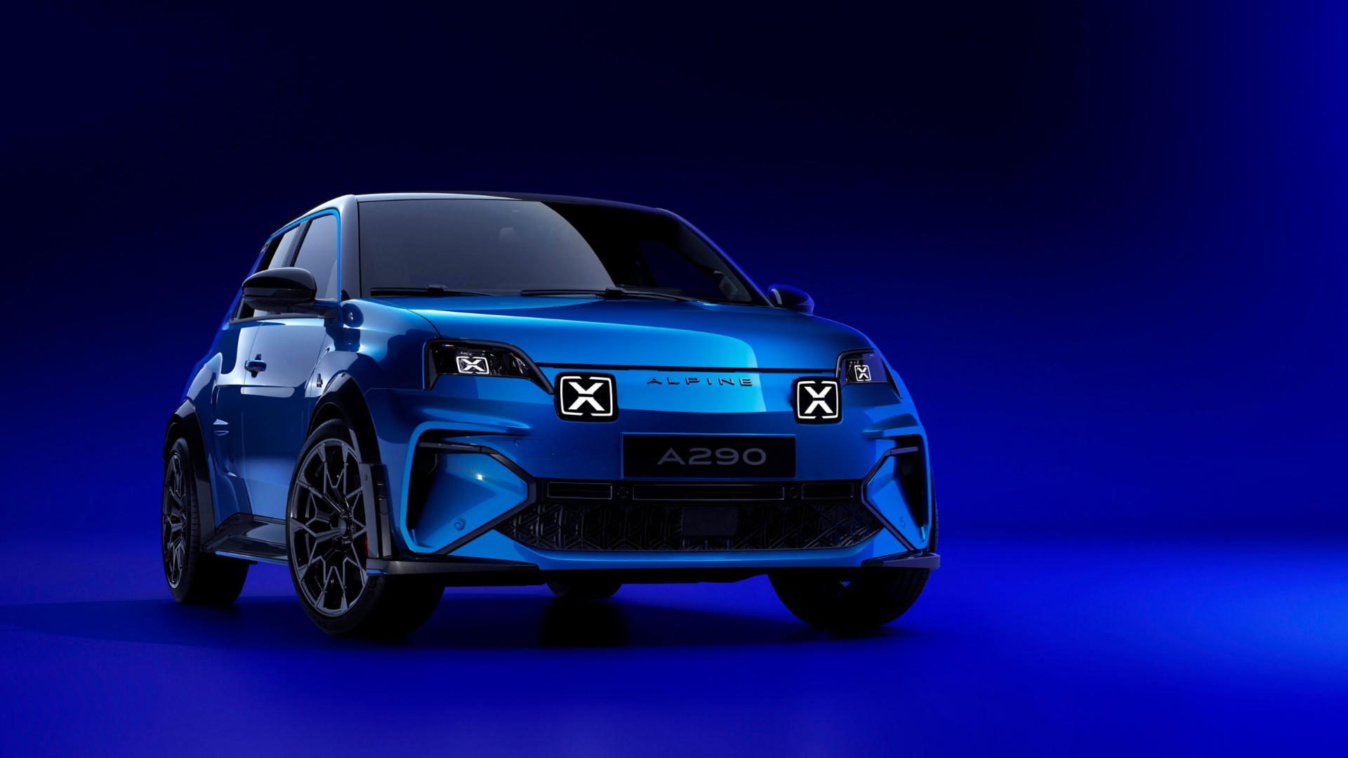 Alpine A290 Bleu Électrique — 220 cv